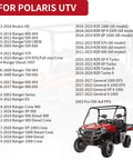 Front And Rear Driveshaft U Joint For Ranger RZR Scrambler And Sportsman UTVs Built To Last Heavy Duty 300 325 330 425 400 500 570 700 EV 800 850 900 1000 Turbo General 1000 4 XP EPS Replacement fit guide for Polaris Ranger UTV models