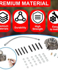 Hydraulic Release Throwout Bearing Kit For Multi Disk Racing Clutch 5 5 Inch To 7 25 Inch Clutches Compatible With Chevy GMC