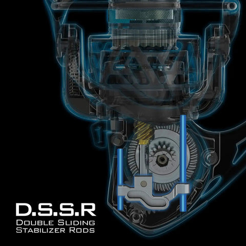 Interior view of Zephyr 500 Spinning Reel Lightweight Ice Fishing Setup With Ultra Smooth Action and Solid Power for Trout and Panfish