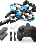 Beginner Friendly RC Drones For Kids 8-12 2026 Model With Lighted Fighter Jet Plane and remote controller with accessories