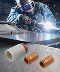 Pro Grade Swirl Ring And Retaining Cap Plasma Cutting Consumables Kit for PMX 1000 1250 1650 RT60 RT80 in use in workshop