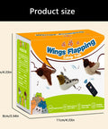 Product size box for Motion Activated Plush Bird Toy For Indoor Cats With Realistic Sounds, Rechargeable Interactive Pet Toy That Auto Starts, Quiet Hands Free Playtime Buddy For Curious Cats And Busy Owners., 11x9x11cm