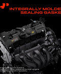 Engine Valve Cover For BMW 2.5L 3.0L Cars 125i 128i 130i 323i 328i 525i 528i 530i X3 X5 Z4 E60 E70 E82 E83 E84 E89 E90 E92 Direct Fit Replacement 11127552281 shown installed
