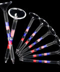 Plastic Golf Tees 3 1/4 Inches, 50 Pack, Unbreakable Tees With Cup Prongs 6 Or 8, Reduces Friction And Side Spin, Long Tees Bulk For Men
