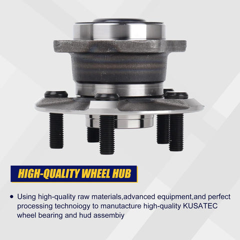 Rear Wheel Bearing And Hub Assembly 512218 For Toyota Celica Corolla Matrix And Pontiac Vibe 2000 To 2008 5 Lug Without ABS