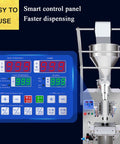 Heavy Duty Automatic Liquid Filling Machine Spot On Precision Pump No Drip Nozzle with smart control panel and stainless steel body.