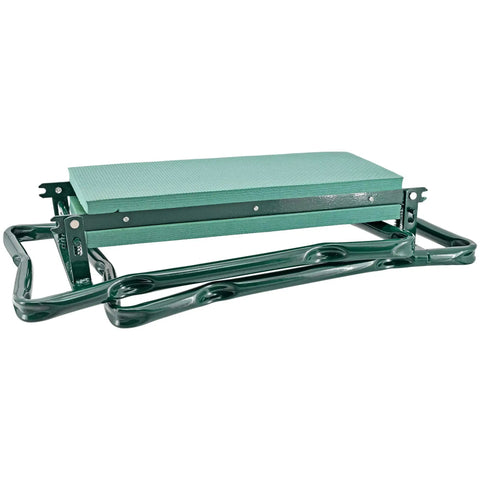 Two In One Foldable Garden Kneeler And Seat With Cushioned EVA Foam For Back And Knee Relief, Heavy Duty Metal Frame