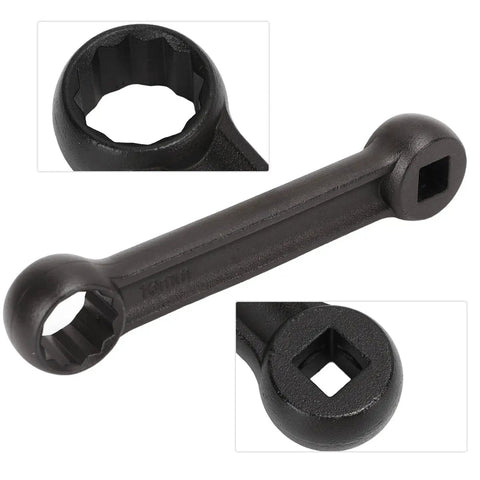 No Sweat Accessing Tight Spaces With This Slick 16Mm Offset Engine Mount Socket Wrench, black, 16mm, designed for stubborn mount nuts.