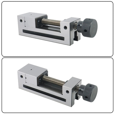 Dead Nuts Accurate Toolmaker Vise Featuring A Hella Solid 2 Inch Jaw Setup For Cnc Milling And Grinding, showing 2 inch heavy-duty jaws.