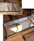 Energy Saving Attic Door Insulation Cover Fits 25 X 54 X 11 Inches, Fireproof Attic Tent With Access Zipper For Pull Down Ladders