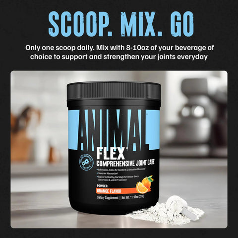 All In One Joint Support Powder With Turmeric, Glucosamine, Chondroitin, MSM, Collagen And Boswellia For Pain Relief, Repair And Mobility For Athletes, Great Tasting Orange Flavor, 30 Scoops, black tub
