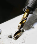 Six Pack Titanium Drill And Tap Bit Set With Countersink For One Tool Drilling And Tapping Save Time In Fabrication Fab Shop Favorite