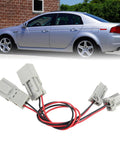 Acura TL 2007 2008 Type S Rear Side Marker Lights Wiring Harness Adapter Kit shown with car
