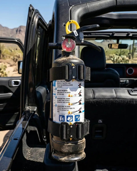Road Ready 2.5 Lb Dry Chemical Car Fire Extinguisher With 1A 10B C Rating And Smooth Operator Handle For Fast Lane Emergencies That Really Got Your Back On Long Drives Without Any Major Hiccup Or Stress