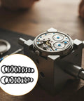 180 Pcs Watch Gasket O Ring Kit With 18 Sizes Waterproof Rubber Seals for wristwatch repair and sealing on a workbench.