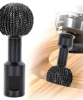Top Shelf Ball Gouge Attachment For Angle Grinder With 5/8 11 Thread Shank for wood carving shapes and contours, heavy duty design.