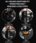 Premium Gravity Coffee Distributor And Espresso Leveler For Portafilter Automatic Ground Spreader Barista Essential Tool Buttery Smooth Extraction 53 Mm Compatible Zero Hassle step-by-step operation guide