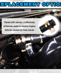 Engine setup with Six Piece Five Foot Silicone Vacuum Hose Kit With Six Sizes From One Eighth To Three Eighths Inch Includes Tee Straight Reducer Fittings Pro Grade And 24 Hose Clamps And 64 Fittings For A 94 Piece Automotive Vacuum Line Set