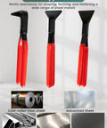 3 Piece Hand Seamers Sheet Metal Tools With Straight Jaw 45 Degree Jaw And 90 Degree Jaw For Pro Grade Metal Bending Pliers Set