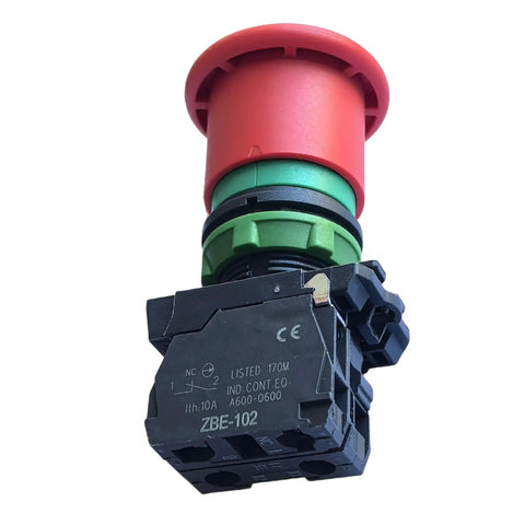 Premium Heavy Duty Emergency Stop Button For Scissor Lifts With No Sweat Setup And Built Darn Tough Housing Top Shelf Replacement For Pro Jobs Compatible With SJ Models 194749 Industrial Switch