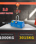 Top Shelf Steel Magnetic Lifter Featuring Killer N42 Neodymium Core And Smooth Safety Release Slide For Zero Sweat Plate Hoisting.