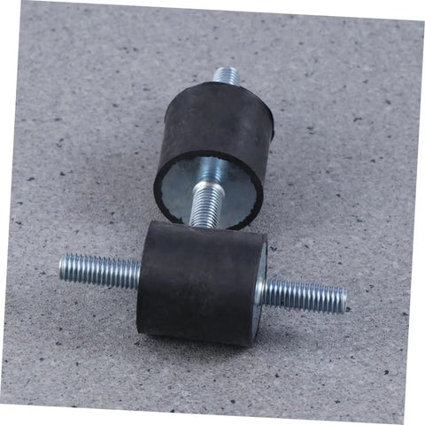 4 Pack Rubber Vibration Dampers Mounts For Air Conditioners And Equipment Noise Reduction And Vibration Isolation Absorbers Pro Grade Heavy Duty Mounts For Appliances Machinery And Industrial Gear, black rubber threaded mounts