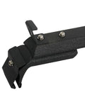 Close-up of Heavy Duty Black Roof Rack Crossbars For Jeep Wrangler JK JL Gladiator JT Hardtops showing sturdy construction and fitment details.
