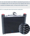 Beefy 10 LPM Hydraulic Cooler Oil Radiator Heat Exchanger For CNC Systems, DC 24V High Efficiency Cooling Unit display