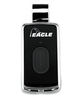 One Button Visor Remote Transmitter For Chrome Gate Receiver EG650 EG652, 433.92MHz Rolling Code, Battery Included, front view