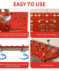 Step-by-step guide using 2 In 1 Shelf Pin And Hinge Jig For DIY Cabinets And Home Projects, Aluminum Adjustable Drilling Jig