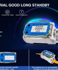 One Inch Turbine Flow Meter For Water Diesel Kerosene Gasoline With LCD Digital Readout, FNPT Inlet Outlet, 1% accurate
