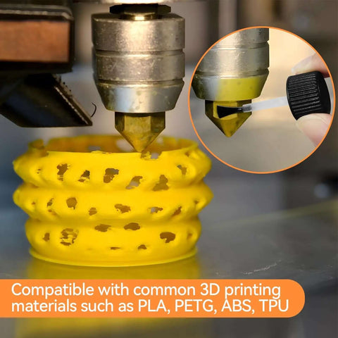 3D Printer Nozzle Protection Coating That Keeps Material Buildup And Clogging Away High Temp Non Stick Layer application on nozzle