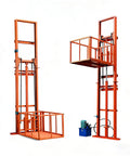 Heavy Duty Hydraulic Cargo Lift Built Hardcore For Shop Crews Loading Big Gear Solid Rust Resistant Steel, 2200lb capacity.