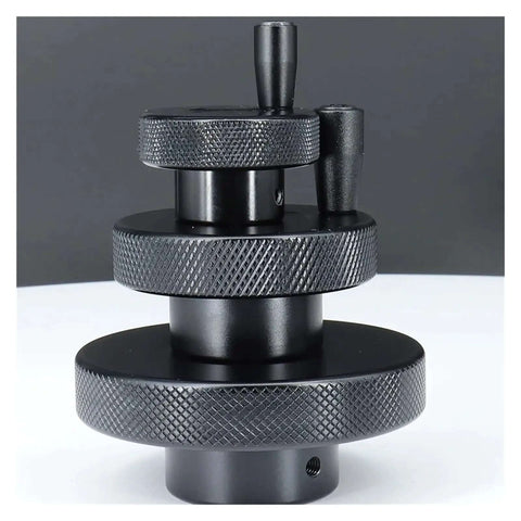 Movable Red Hand Wheel For Machine Tools Round Rotating Hand Wheel With Sliding Table And Screw Lever Hand Wheel Manipulator