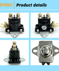 Beefed Up Two Pack 12V Trim Solenoid Starter Tilt Trim Pump Relay Solenoid For Outboard Motors 35 To 275 HP Replacement