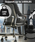Straight Up Chair Wheel Stoppers 5 Pack Bell Glide Casters for Office and Gaming Desk support up to 1000lbs on a sturdy chair.