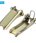 PATIKIL 1.7-inch hook safety latch kit, zinc-plated metal, 2-pack for clevis trailer hitch