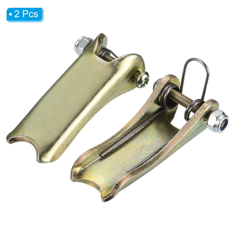 PATIKIL 1.7-inch hook safety latch kit, zinc-plated metal, 2-pack for clevis trailer hitch