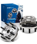 Beefed Up Front Wheel Bearing Hubs Assembly 2 Pack For Ram 2500 2014 2015 2016 2017 2018 And Ram 3500 2013 2014 2015 2016 2017 2018 Front Left And Right 8 Bolt ABS Hub Replacement Kit with box