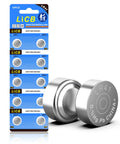 All American Rock Solid 10 Pack LR41 AG3 392 1 5V Coin And Button Cell Batteries Delivering Heavy Duty Long Lasting Power For Hearing Aids Led Watches Calculators And Toys With Badass Leak Proof Design on packaging.