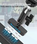 Close-up of Heavy Duty Magnetic Forklift Phone Mount With Rock Solid N56 Magnet that locks in tight under stress.