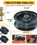 Beefed Up Three Pack Spindle Kit Replacement With Pulley And Belt Replaces 139 3214 Toro Timecutter SS5000 MX5000 MX5050
