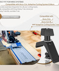 Replacement Track Clamps Kit For Clamp Trak Accu Cut Adaptive Cutting System Mini Trak And Universal Trak Kits for woodworking