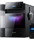 Smart Nugget Ice Maker Delivering 60 Pounds Daily Capacity And 6 Minute Rapid Ice Production, countertop design with ice display.