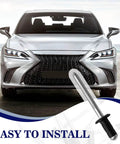 Top Shelf Ten Piece Fuel Door Fastener Clips Specialty Rivets Replace Oe 90269 06017 on Toyota vehicle with sleek design.