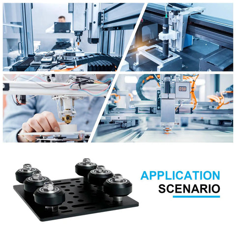 Application of Two Pack 2040 V Slot Gantry Plates Assembled For 2040 V Slot T Slot Aluminum Extrusion 3D Printer Accessories