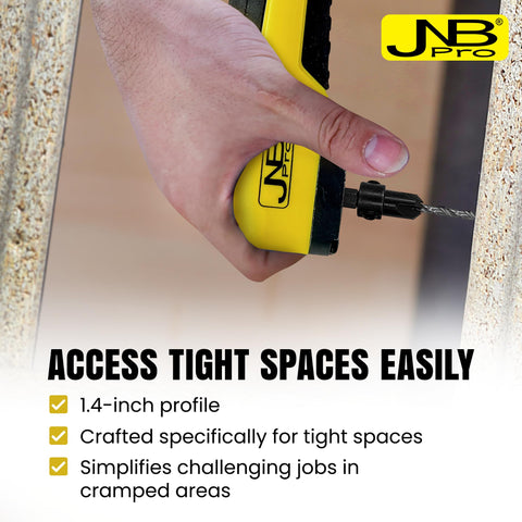 Right Angle Drill Attachment 90 Degree Compact Drill Adapter With Magnetic Socket For Impact Drivers And Drills Time Saving Lightweight 1.4 Inch Slim Profile For Tight Spaces And Stubborn Screws Toolbox Essential