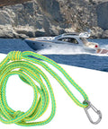 Easy To Use Boat Dock Mooring Rope With Bungee Tension For Yacht Kayak And Sailboat No Fuss Shock Absorbing Dock Line