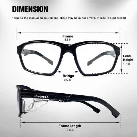 Safety Reading Glasses One Point Five Diopter with Anti Fog Lenses ANSI Z87 1 Rated UV Protection Durable Lightweight Frames for Work DIY and All Day Comfort