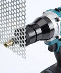 Heavy Hitter Cordless Rivet Nut Gun Engineered With Dual Speed Gearbox And Smart Memory 26V Lithium Battery Electric Blind Riveter Wrench for metal joining with perforated sheet.